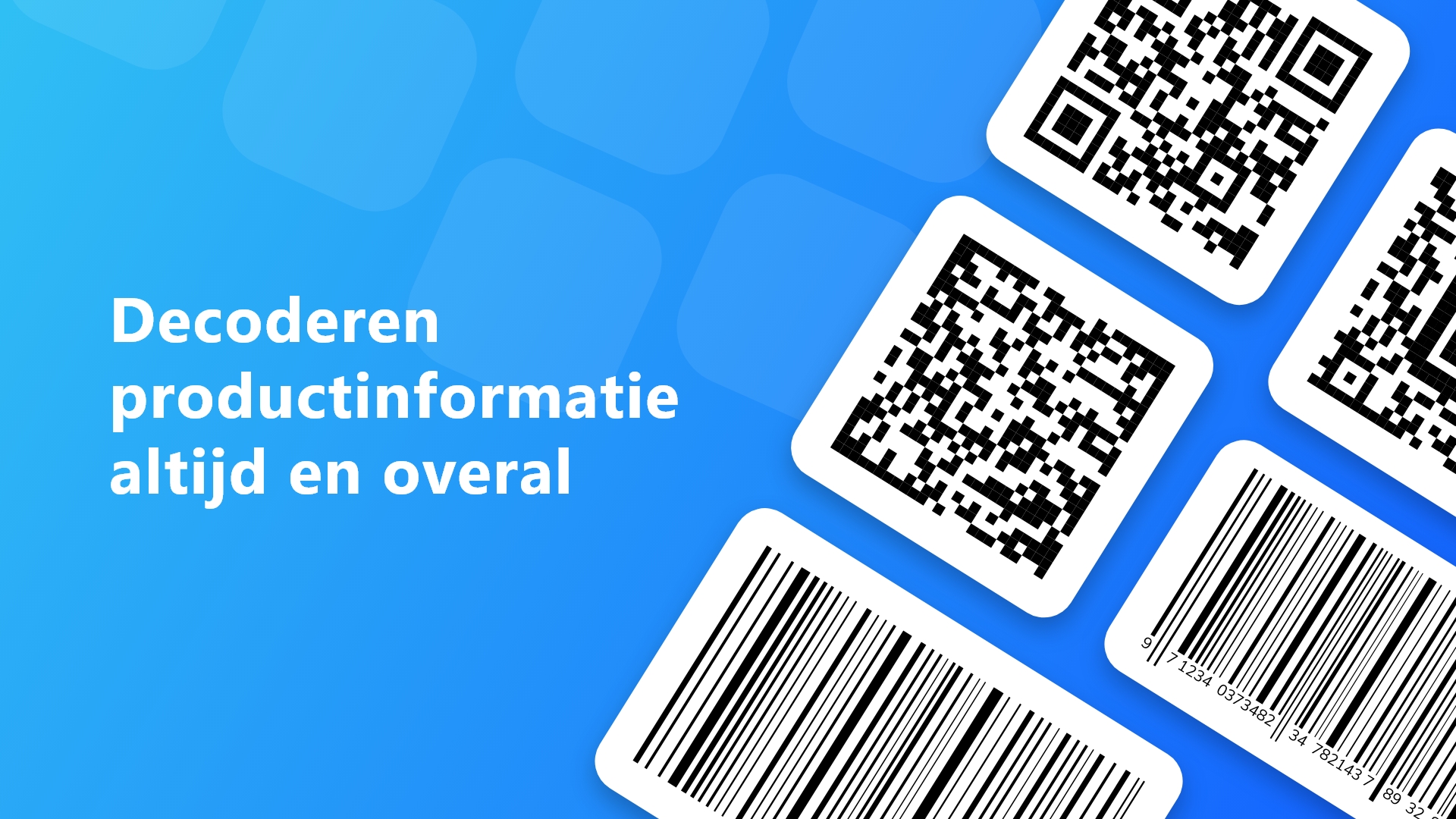 Afbeelding met bar- en QR-codes