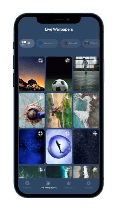 Library of Live wallpapers for iPhone and iPad