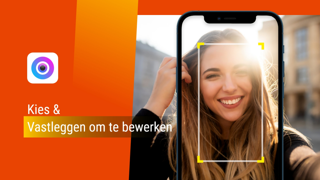 Selecteer of leg een afbeelding vast op iPhone