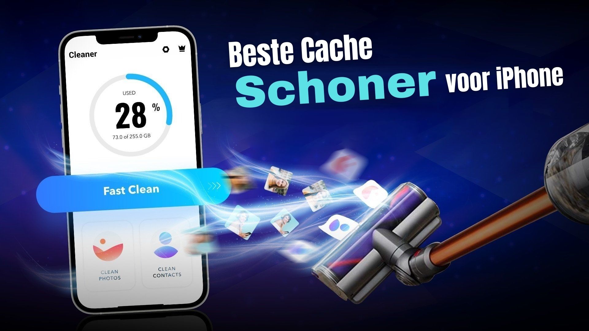 hoe cache te wissen op iPhone