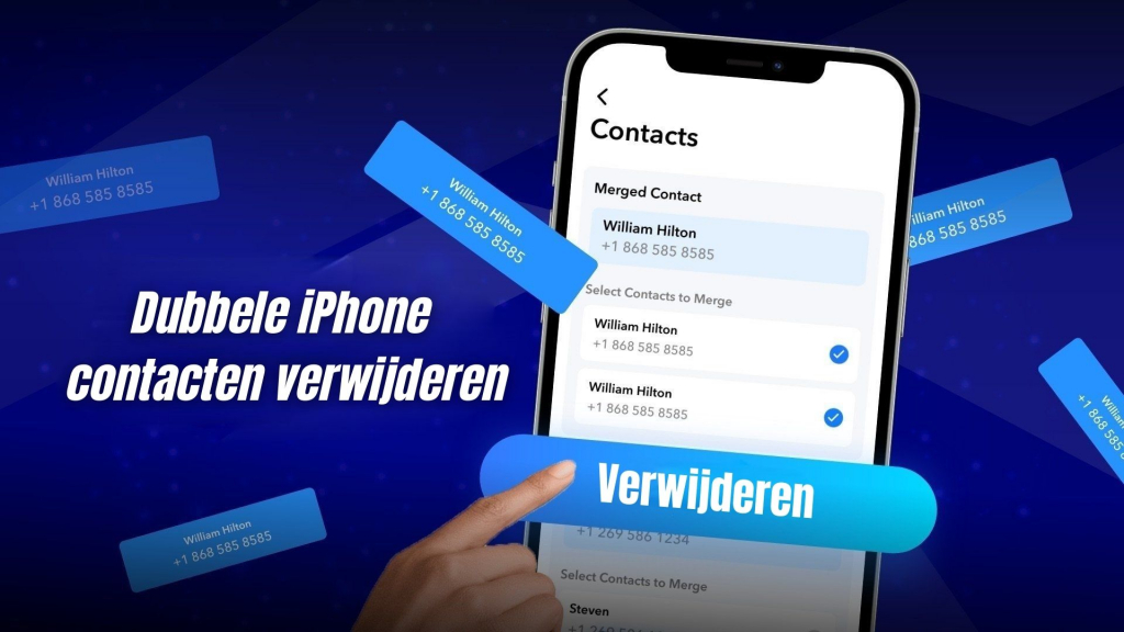 dubbele contacten iPhone