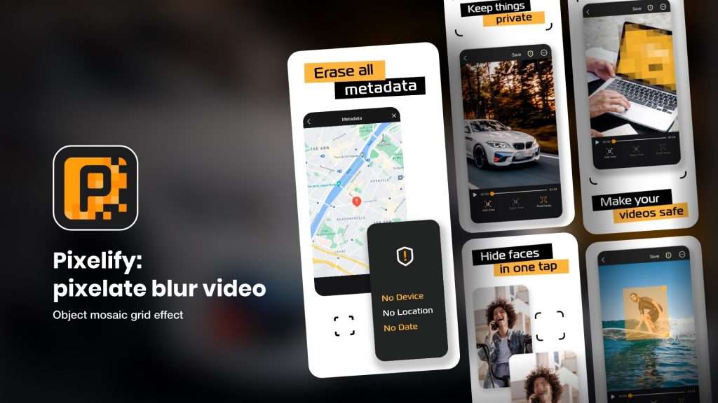 Pixelify – pixelate blur video