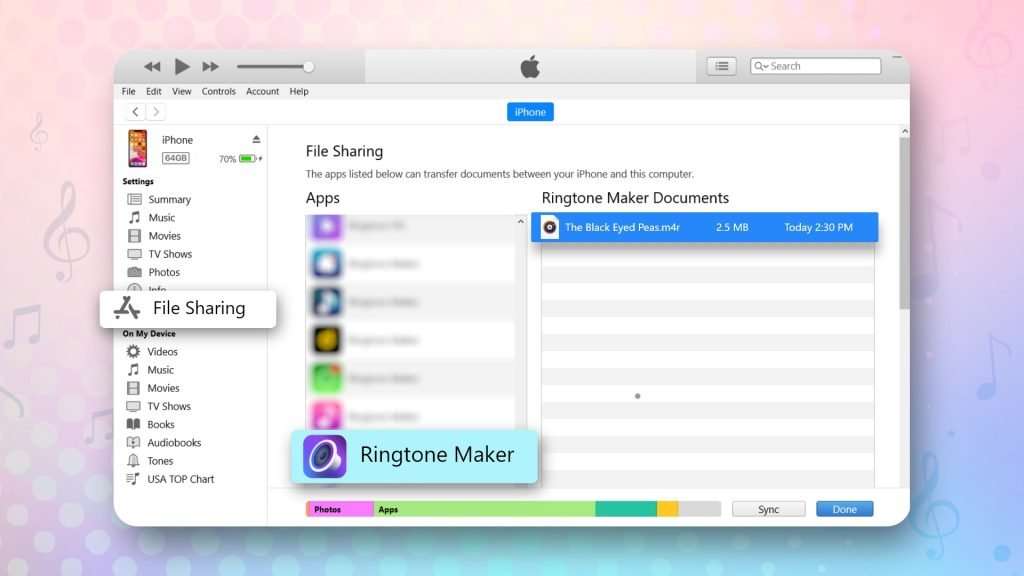 add ringtones to iPhone