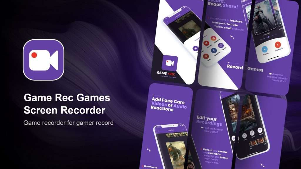 Game Rec Games Screen Recorder