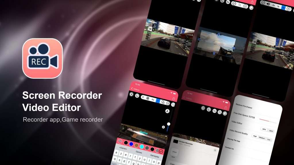 Screen Recorder, Video Editor