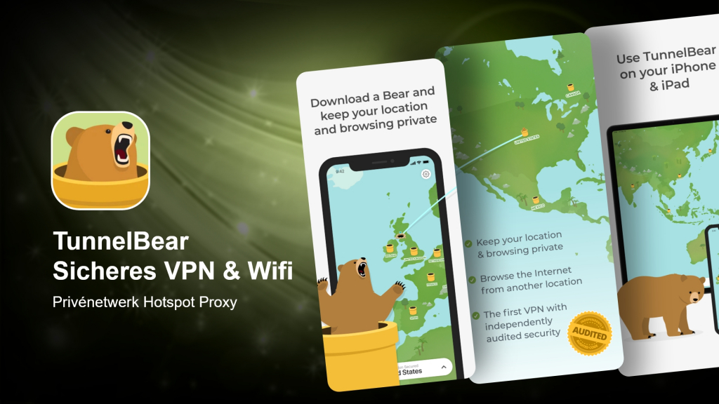 TunnelBear Secure VPN & Wifi