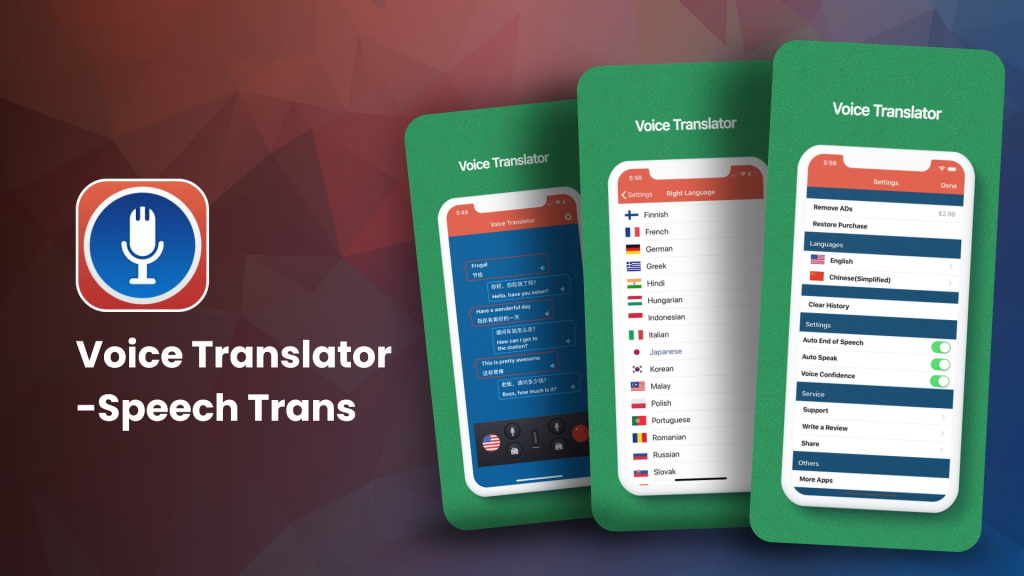 Voice Translator-Speech Trans