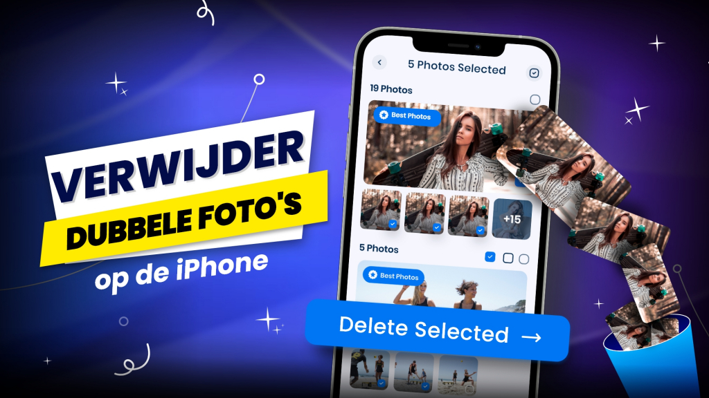 Hoe verwijder je dubbele foto’s op je iPhone?