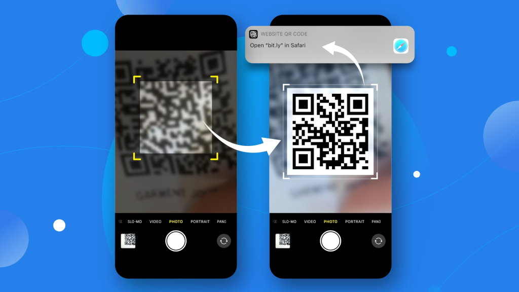 Hoe een QR code scannen op iPhone met Camera app _ stap 1