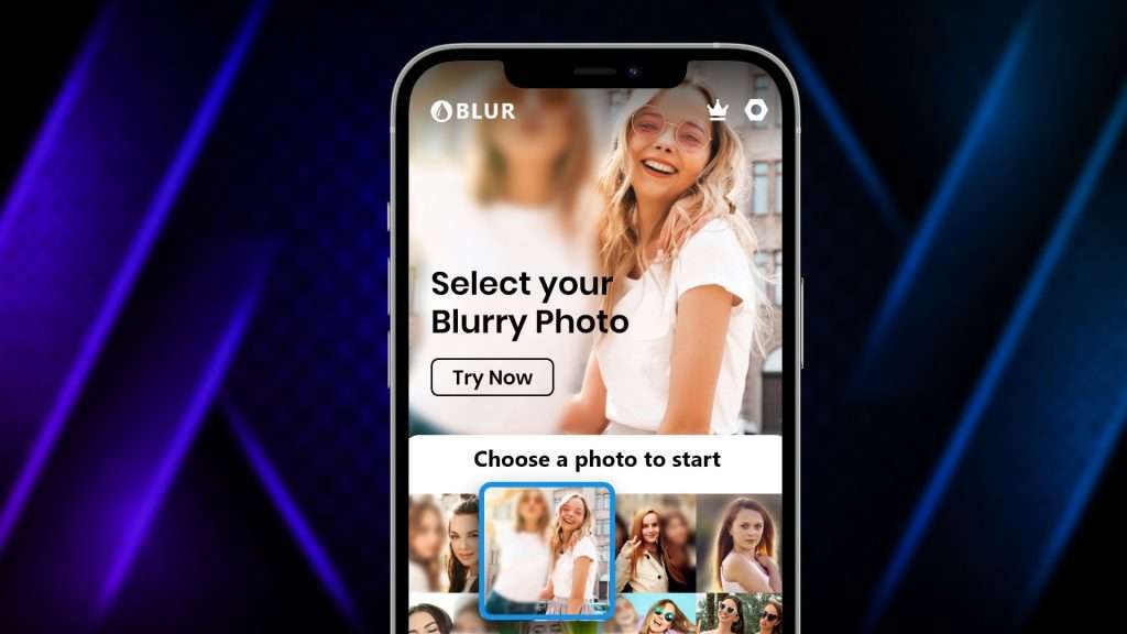 how to unblur photos on iPhone