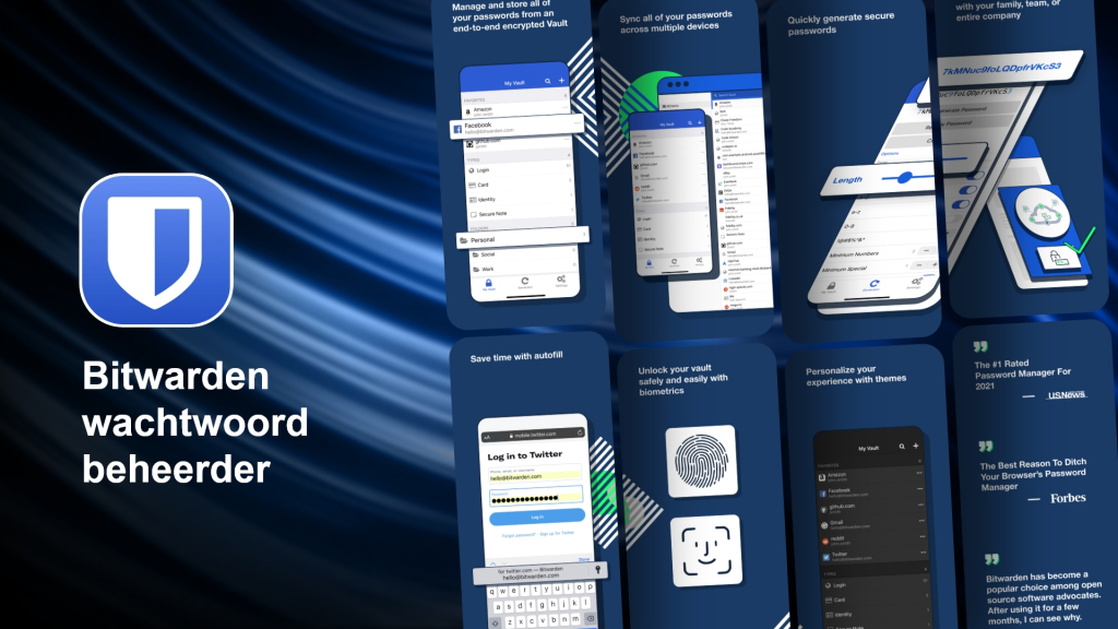 Bitwarden wachtwoordbeheerder