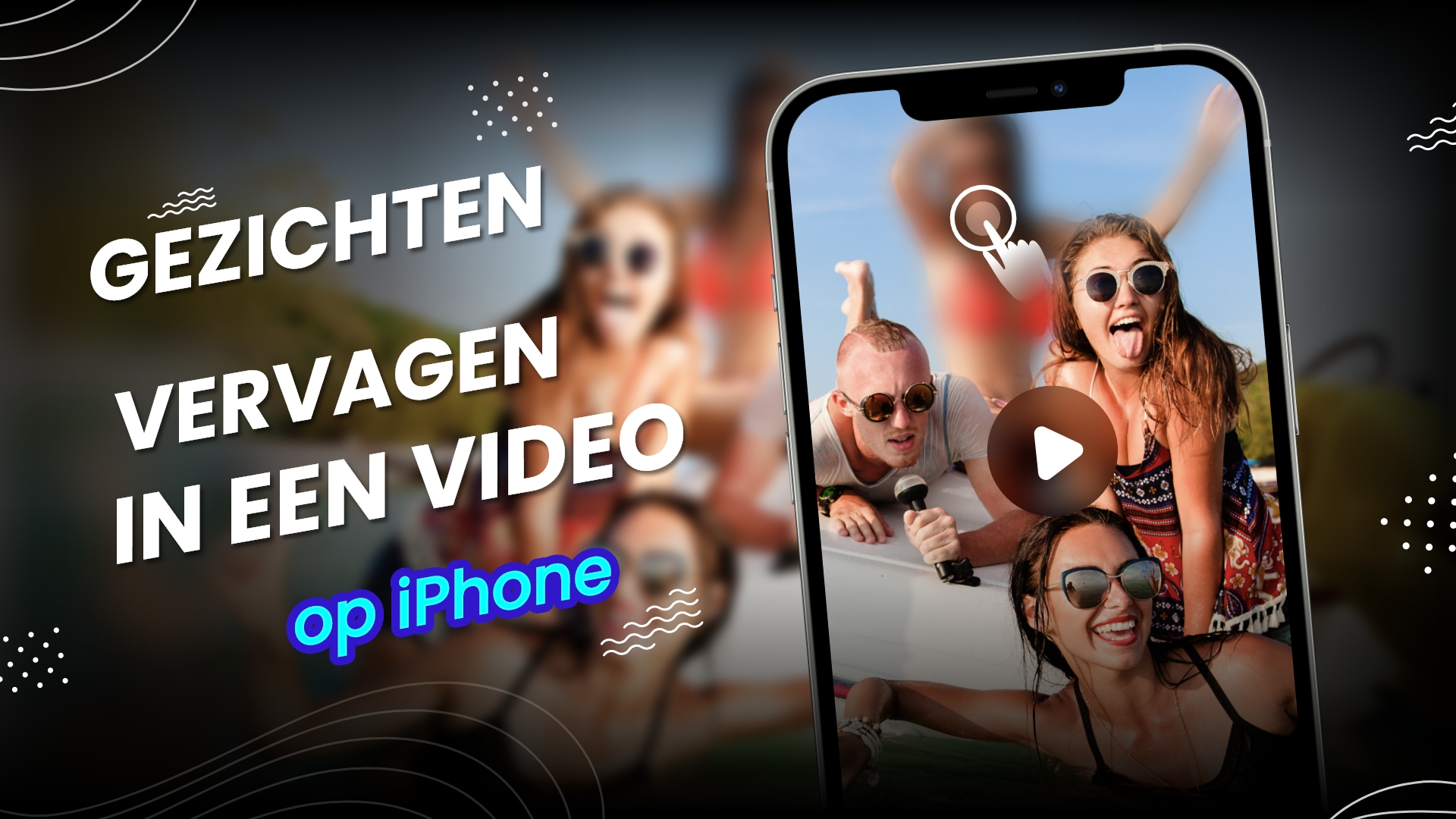 Hoe gezicht vervagen in video op iPhone