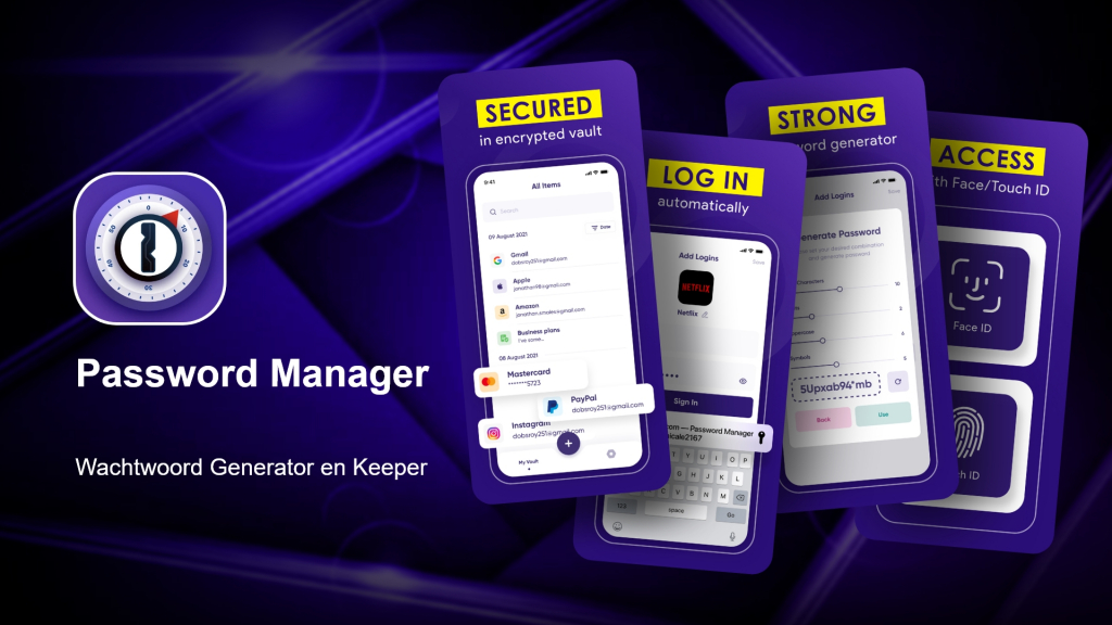 Password Manager -beste wachtwoord generator apps voor iPhone