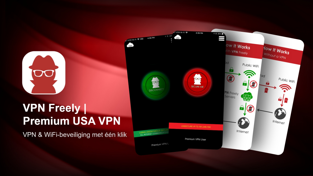 VPN Freely Premium USA VPN