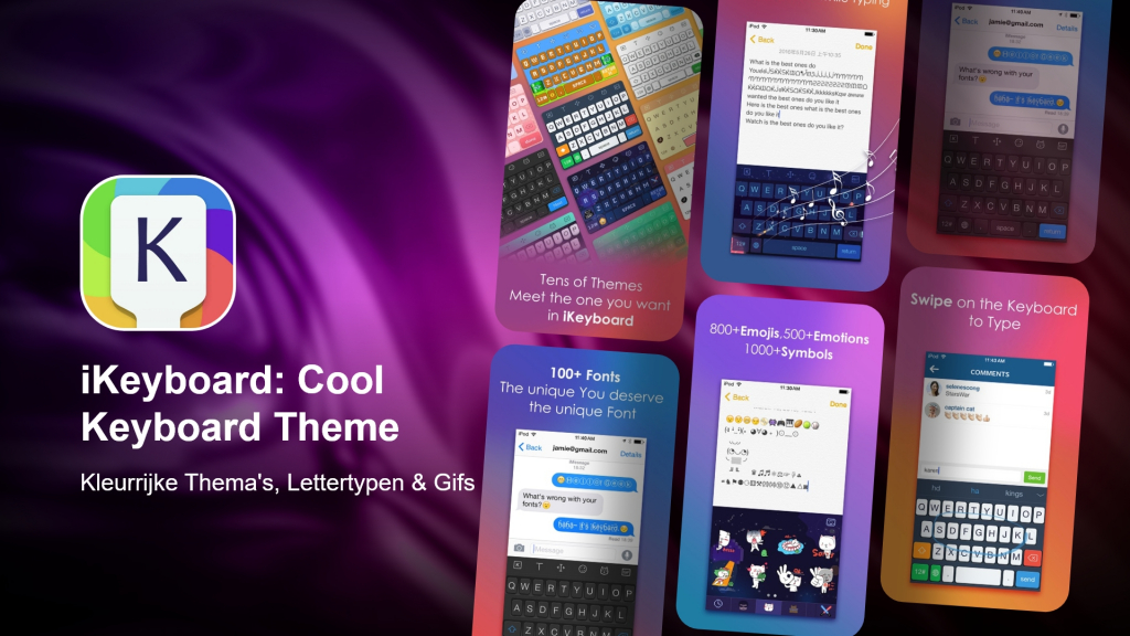 iKeyboard -Cool Keyboard Theme