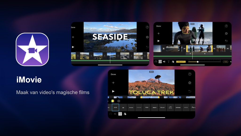 iMovie video editor