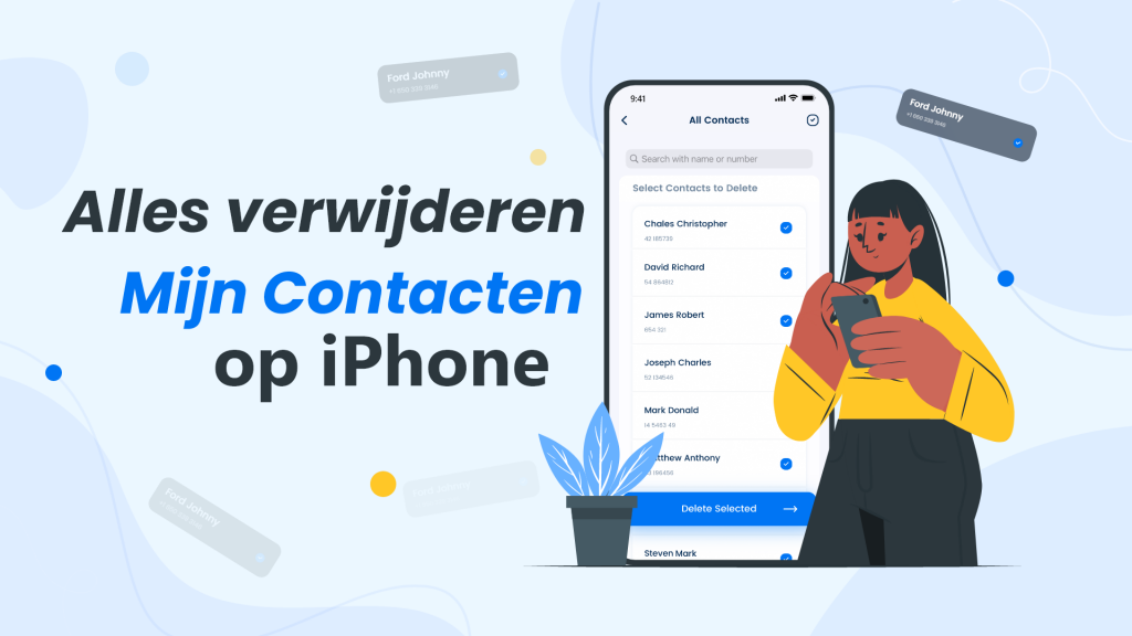 Hoe verwijder ik al mijn contacten op mijn iPhone